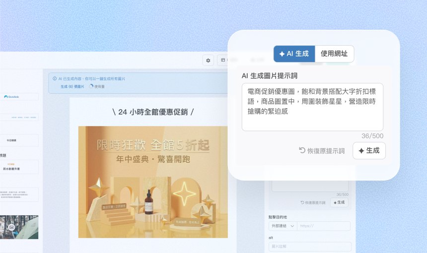 生成後自由編輯，成品由你拍板