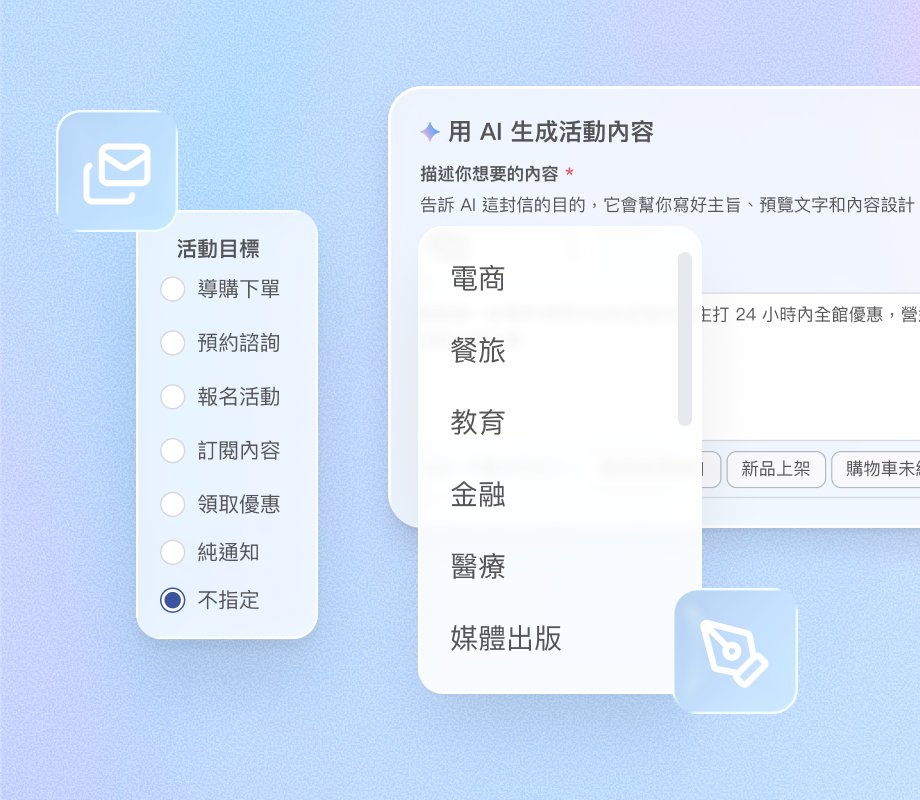 各種 Email 情境，AI 都能幫你搞定