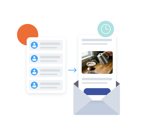收到名單後,用 Email 持續經營